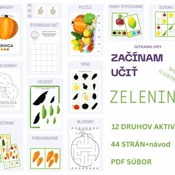 ZELENINA - Začínam učiť
