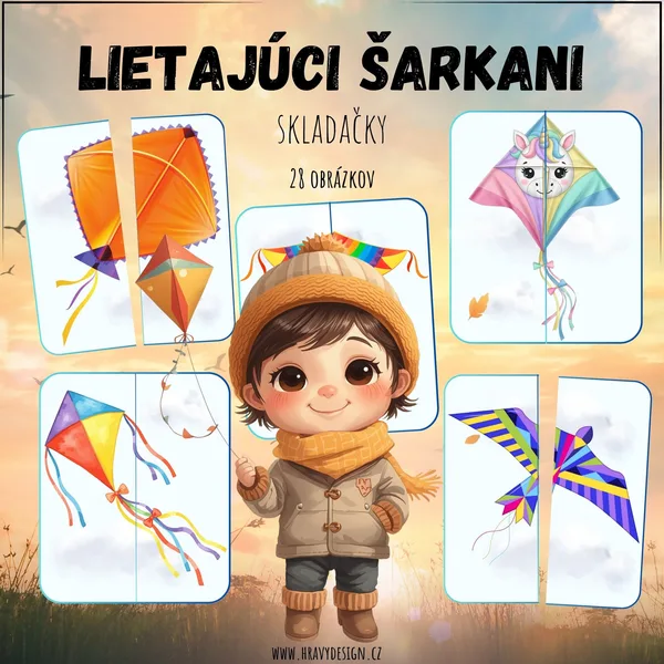 SKLADAČKY – LIETAJÚCI ŠARKANI