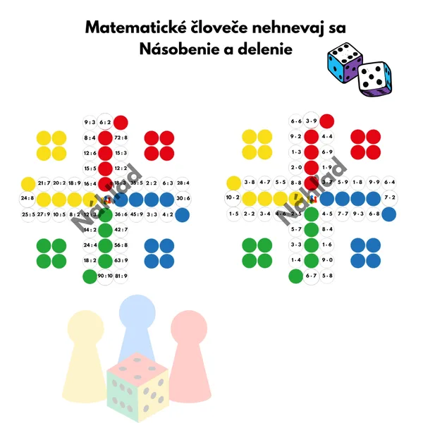 Matematické Človeče nehnevaj sa 