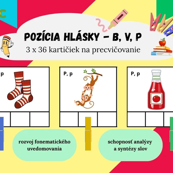 Pozícia hlásky B, V, P 