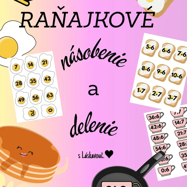 Raňajkové násobenie a delenie