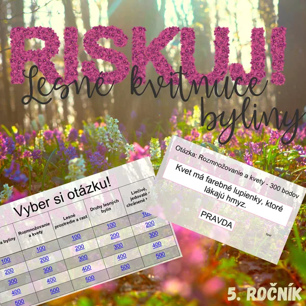 RISKUJ! - Lesné kvitnúce byliny