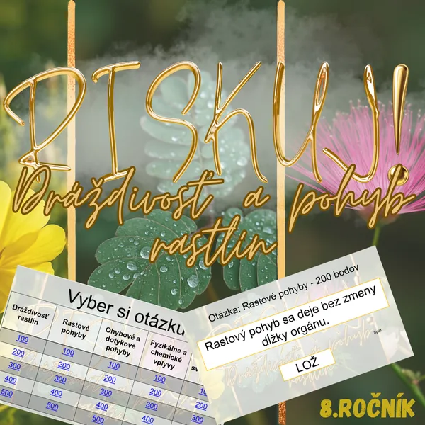 RISKUJ! - Dráždivosť a pohyb rastlín