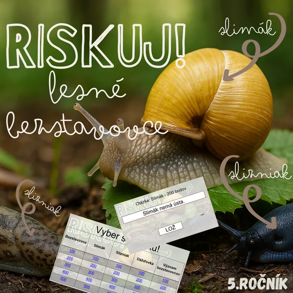 RISKUJ! - Lesné bezstavovce
