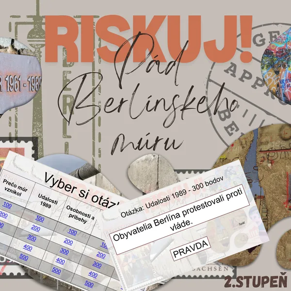 RISKUJ! - Pád Berlínskeho múru