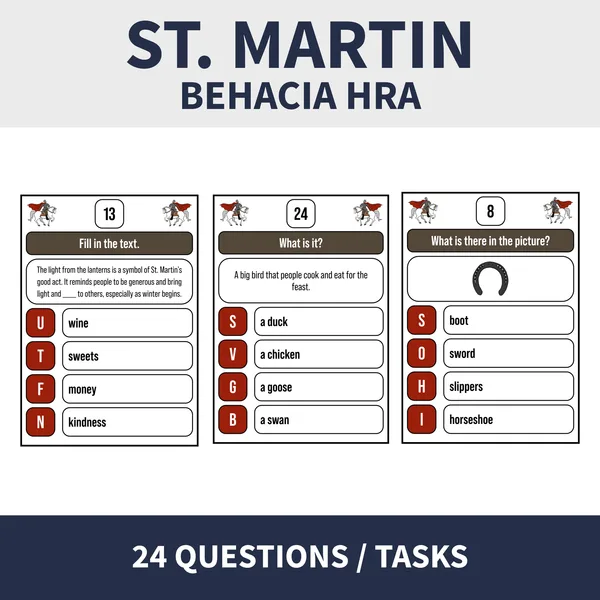 ENG - ST. MARTIN (behacia hra, sv. Martin)