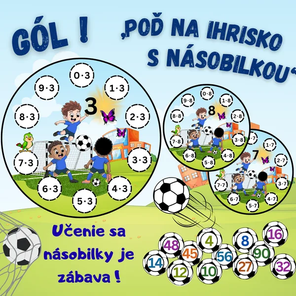 Hravá malá násobilka/násobenie