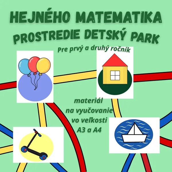 Hejného matematika - prostredie detský park