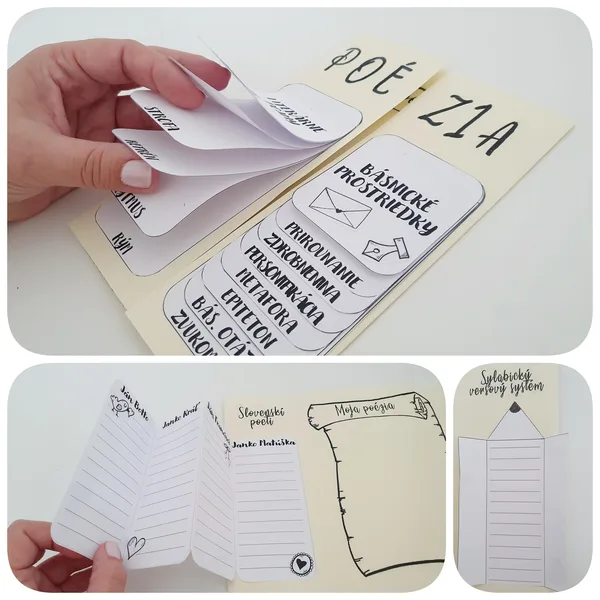 Lapbook POÉZIA