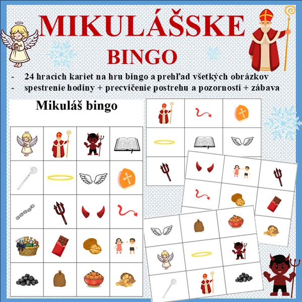 Mikulášske bingo