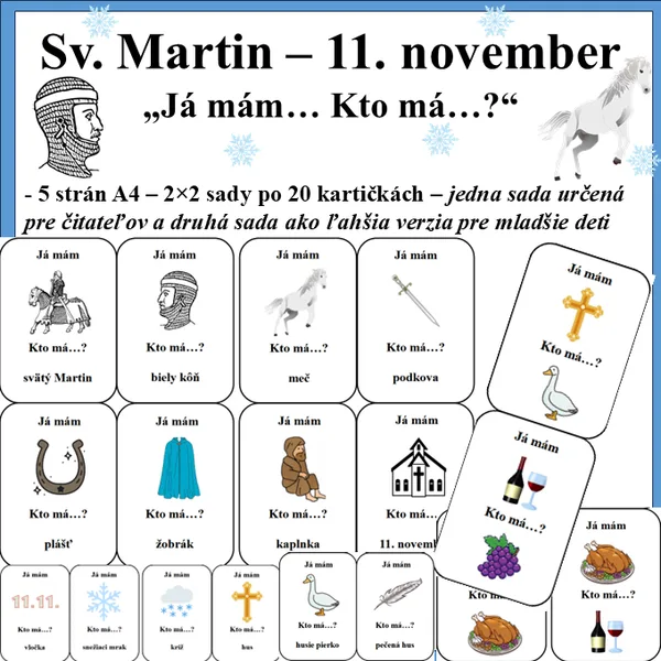 svätý Martin – 11. november