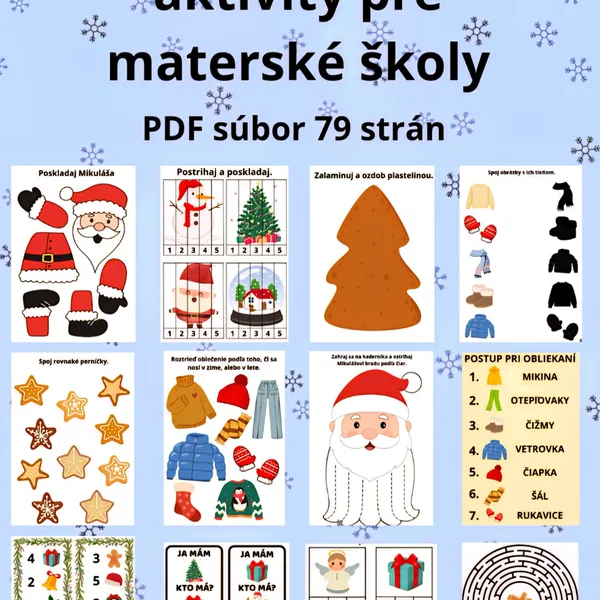 Zimné a vianočné aktivity 