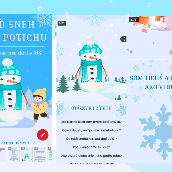 Keď sneh padá potichu - mindfulness