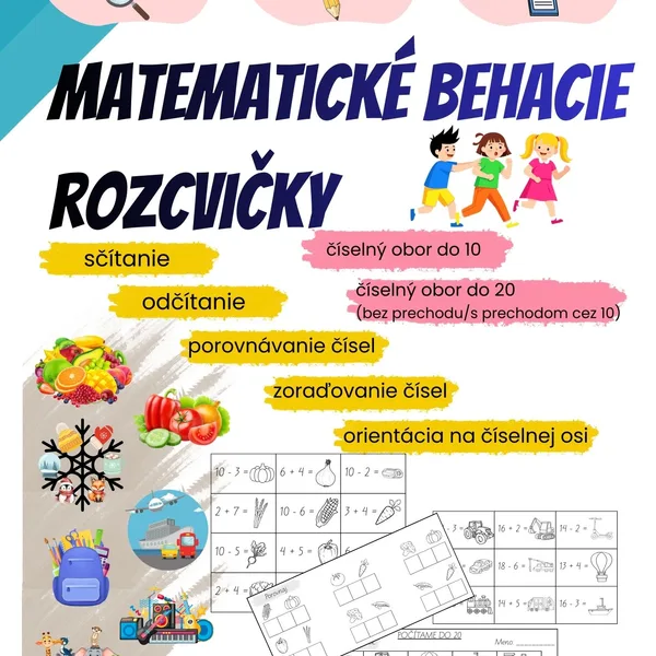 Matematické behacie rozcvičky