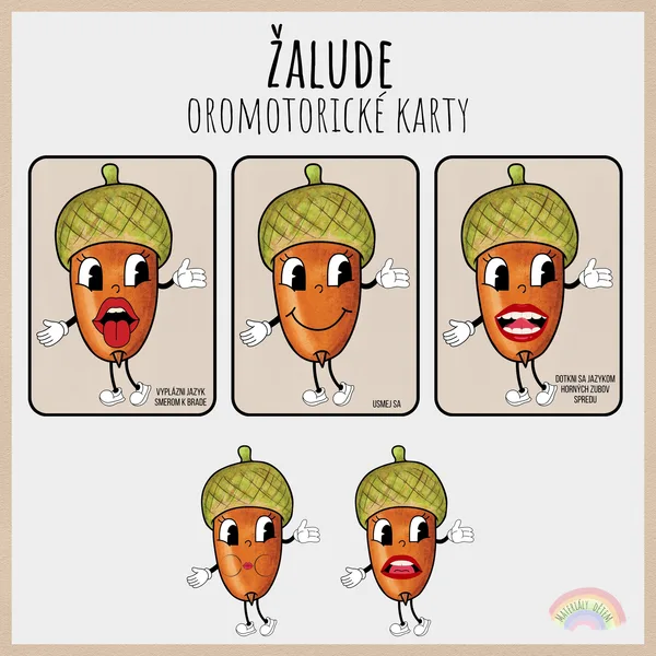🍂Žalude, oromotorika🍂