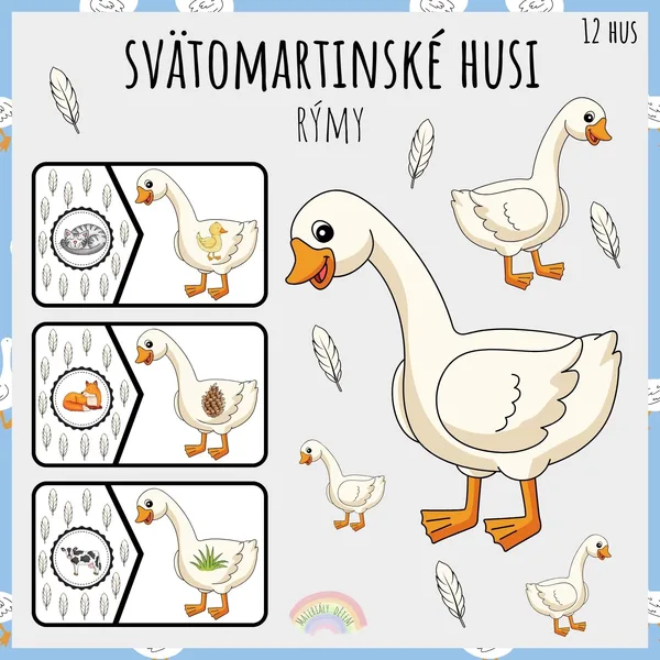 🪿Svätomartinské husi, rýmy🪿