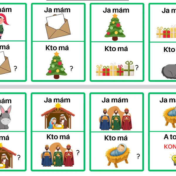 Ja mám/Kto má?_Vianoce _Advent