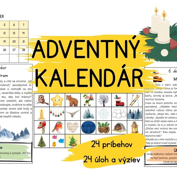 Adventný kalendár s príbehmi
