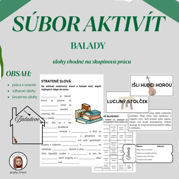 BALADY - súbor aktivít