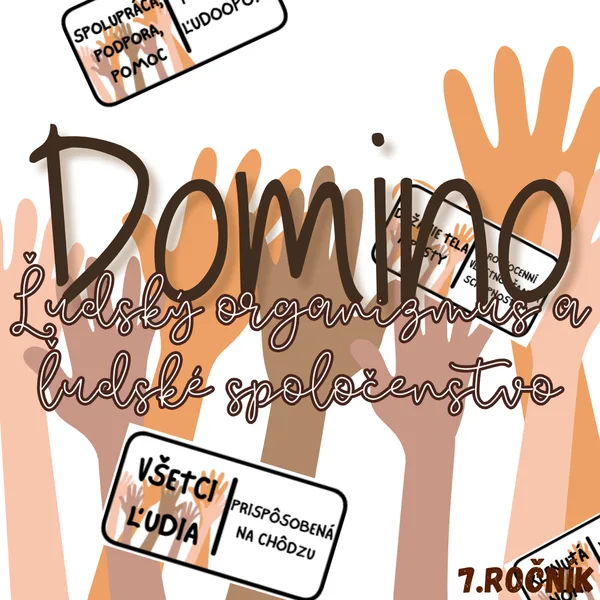 Domino - Ľudský organizmus a ľudské spoločenstvo