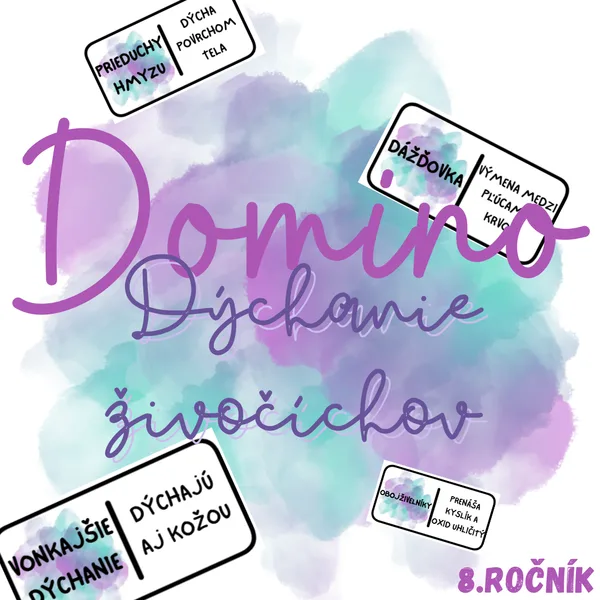 Domino - Dýchanie živočíchov