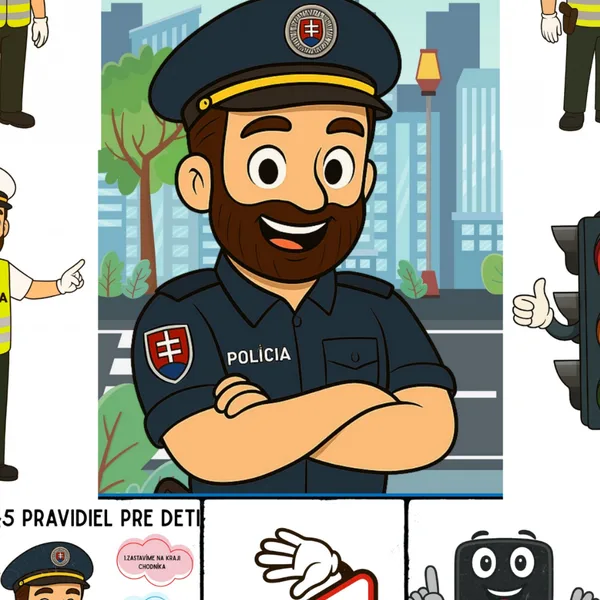 Bezpečne na ceste s policajtom Martinom