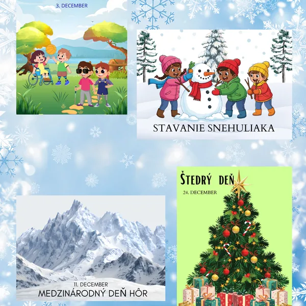 Významné dni v mesiaci december