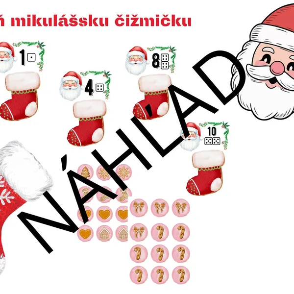 Naplň mikulášsku čižmičku