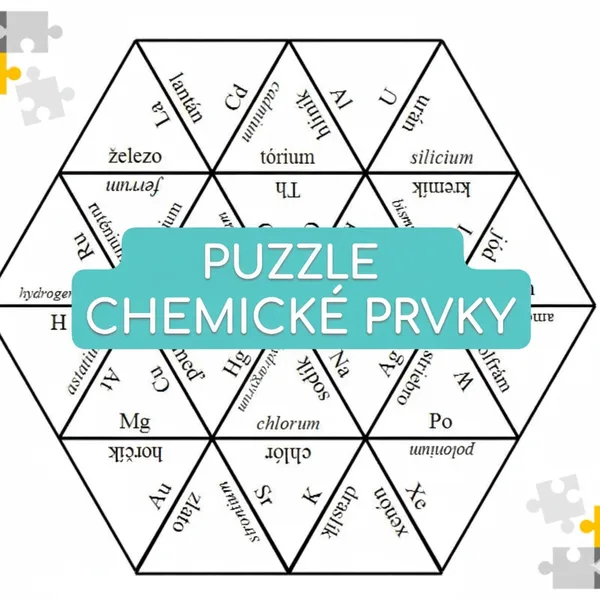Puzzle - Chemické prvky
