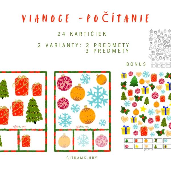 Vianoce - Počítanie