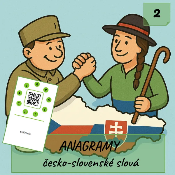 Anagramy – česko-slovenské slová (2. diel)