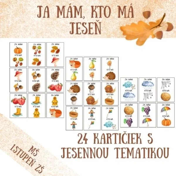 JESEŇ - Ja mám, kto má
