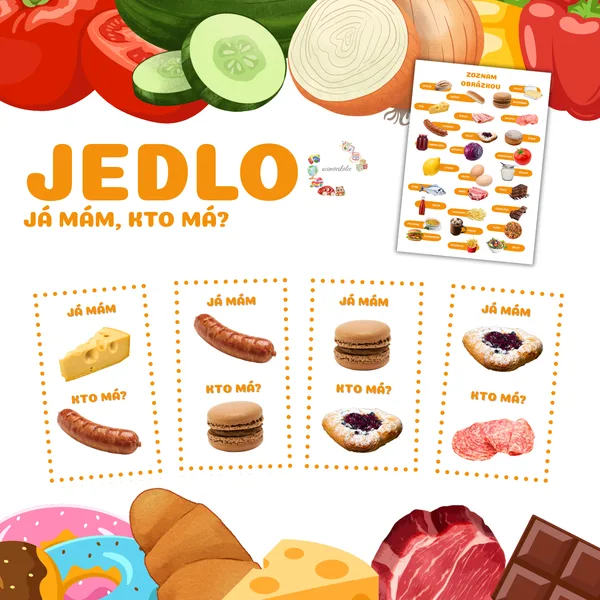 JEDLO - Já mám, kto má?