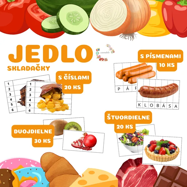 JEDLO - skladačky