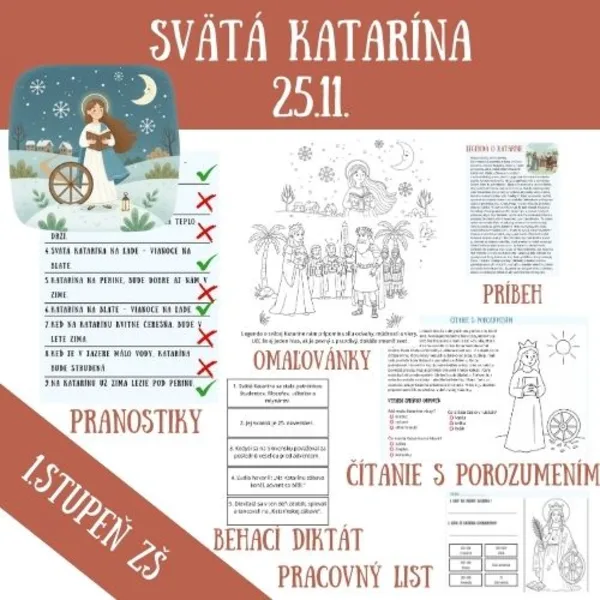 Svätá Katarína 25.11