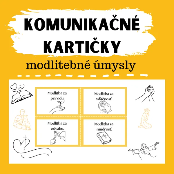 Komunikačné kartičky - modlitby