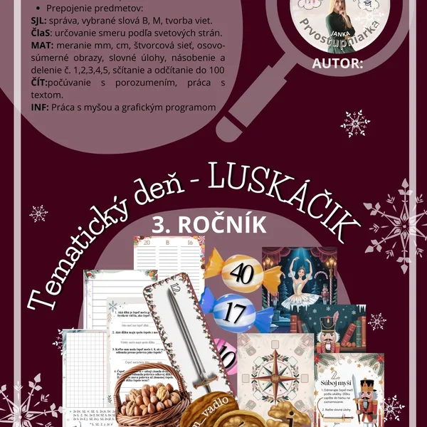 Luskáčik - tematický deň