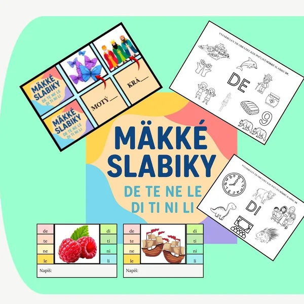 Mäkké slabiky (de, te, ne, le, di, ti, ni, li)