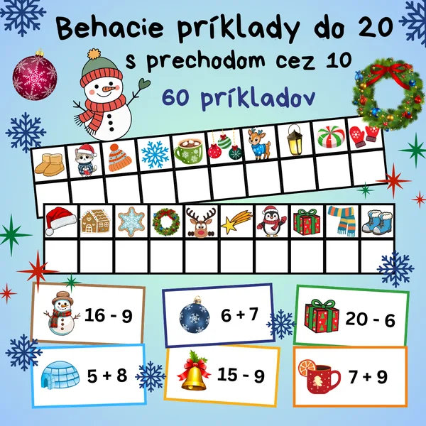 Behacie zimné príklady do 20