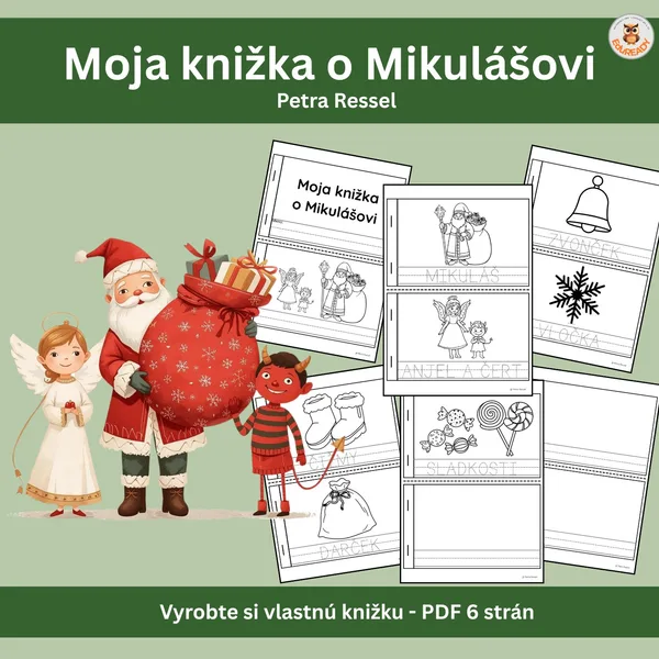 Mikuláš - vyrob si knižku