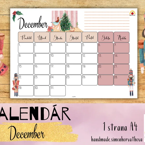 Kalendár December