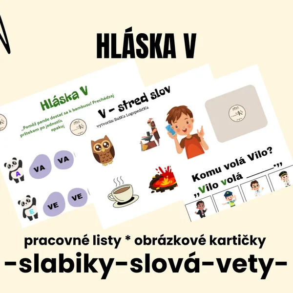 Artikulácia a výslovnosť - hláska V