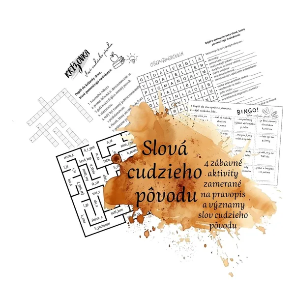 Slová cudzieho pôvodu - zábavné aktivity