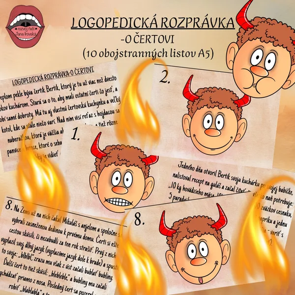 LOGOPEDICKÁ ROZPRÁVKA: O ČERTOVI