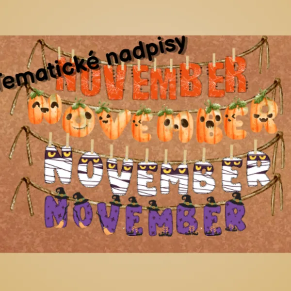 Tematický nadpis November