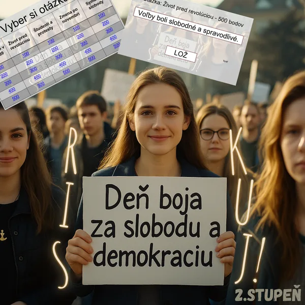 RISKUJ! - 17. november – Deň boja za slobodu a demokraciu / študentstvo