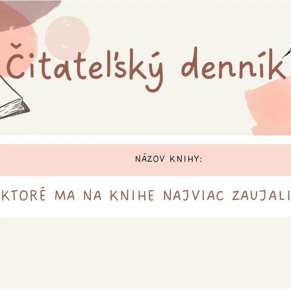 Čitateľský denník - BÁJKA
