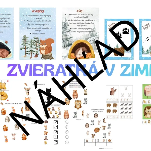 Zvieratká v zime