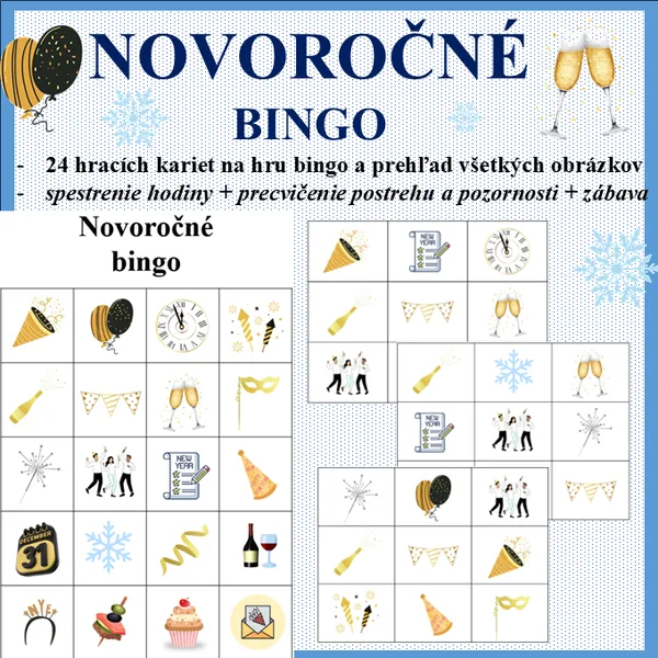 Novoročné bingo