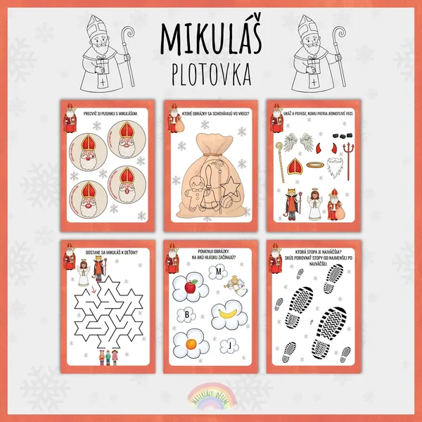 ❤️Mikuláš, plotovka❤️